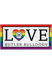 Butler Bulldogs LGBTQ Love Sign