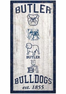 Butler Bulldogs Heritage 6x12 Sign