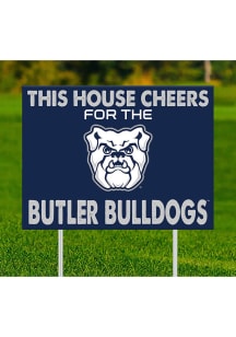 Butler Bulldogs This House Cheers For Yard Sign