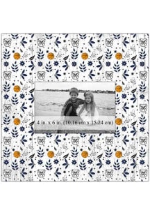 Butler Bulldogs Floral Pattern Picture Frame