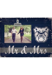 Butler Bulldogs Mr and Mrs Clip Picture Frame