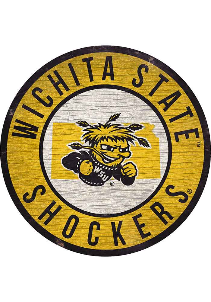 Wichita State Shockers 12 Steel Logo Steel Logo