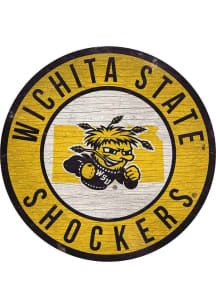 Wichita State Shockers 12 in Circle State Sign