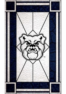 Butler Bulldogs Stained Glass Sign