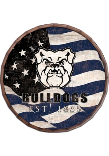 Butler Bulldogs Flag 16 Inch Barrel Top Sign