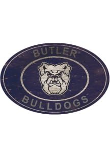 Butler Bulldogs 46 Inch Heritage Oval Sign