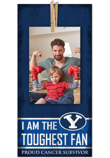 BYU Cougars The Toughest Fan Sign