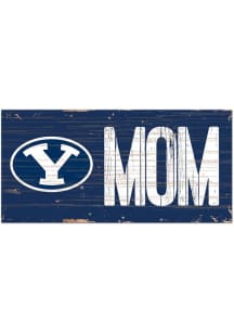 BYU Cougars MOM Sign