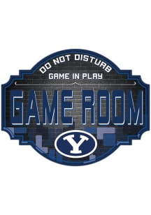 BYU Cougars 12 Inch Game Room Tavern Sign