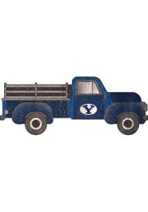 BYU Cougars 15 Inch Truck Sign