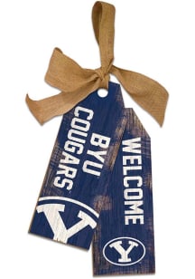BYU Cougars Team Tags Sign