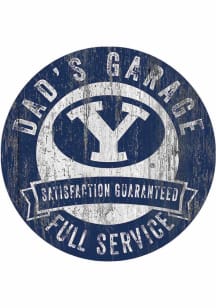 BYU Cougars Dads Garage Sign