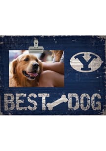 BYU Cougars Best Dog Clip Picture Frame