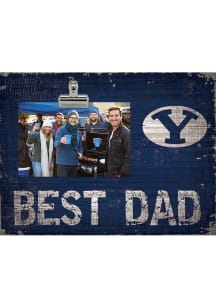 BYU Cougars Best Dad Clip Picture Frame