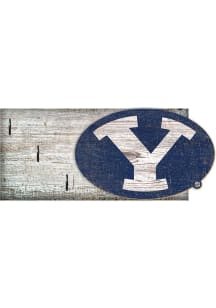 BYU Cougars Key Holder Sign