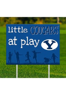 BYU Cougars Little Fans at Play Yard Sign