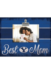 BYU Cougars Best Mom Clip Picture Frame