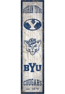 BYU Cougars Heritage Banner 6x24 Sign