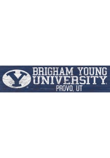 BYU Cougars 6x24 Sign
