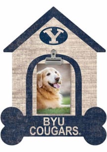 BYU Cougars Dog Bone House Clip Picture Frame