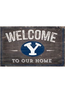 BYU Cougars Welcome to our Home Sign