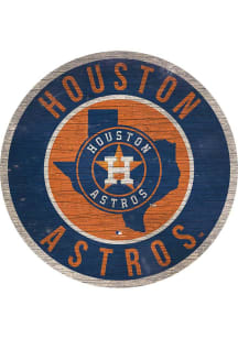 Houston Astros 12 in Circle State Sign