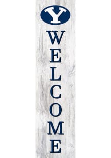BYU Cougars 48 Inch Welcome Leaner Sign