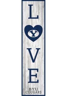 BYU Cougars 48 Inch Love Leaner Sign