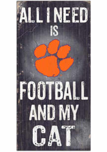 Clemson Tigers Football and My Cat Sign