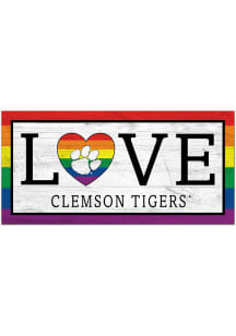Clemson Tigers LGBTQ Love Sign