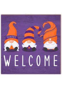 Clemson Tigers Welcome Gnomes Sign