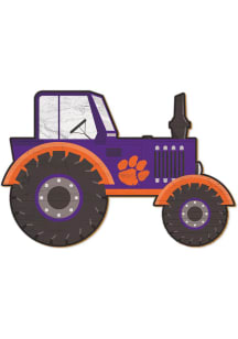 Clemson Tigers Tractor Cutout Sign