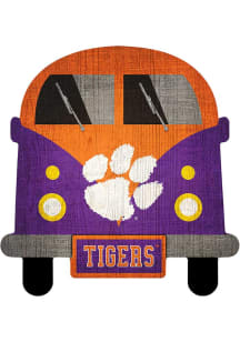 Clemson Tigers Team Bus Sign
