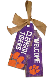 Clemson Tigers Team Tags Sign