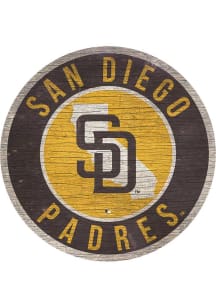 San Diego Padres 12 in Circle State Sign
