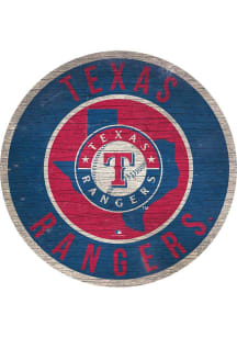 Texas Rangers 12 in Circle State Sign