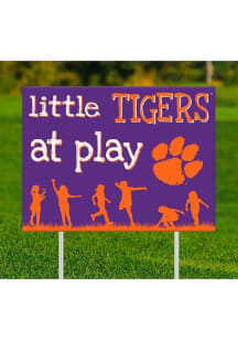 Clemson Tigers Little Fans at Play Yard Sign
