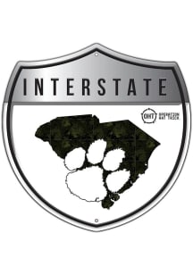 Clemson Tigers 12in OHT Camo Interstate Sign