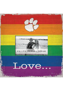 Clemson Tigers Love Pride Picture Frame