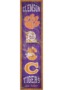 Clemson Tigers Heritage Banner 6x24 Sign
