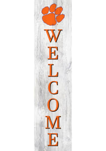 Clemson Tigers 24 Inch Welcome Leaner Sign