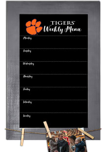 Clemson Tigers Weekly Chalkboard Picture Frame
