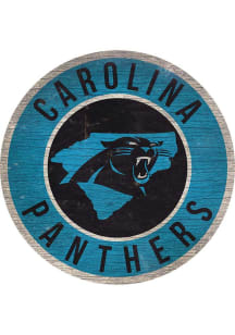 Carolina Panthers 12 in Circle State Sign
