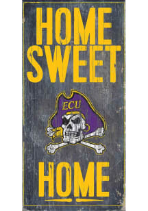 East Carolina Pirates Home Sweet Home Sign