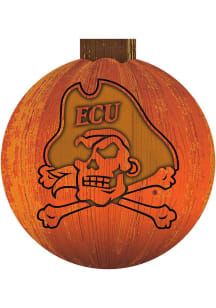East Carolina Pirates Halloween Pumpkin Sign