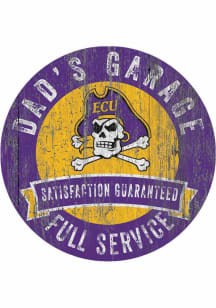 East Carolina Pirates Dads Garage Sign