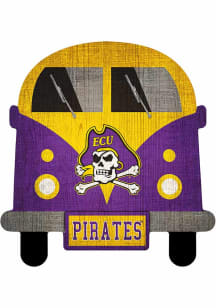 East Carolina Pirates Team Bus Sign