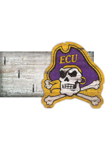 East Carolina Pirates Key Holder Sign