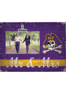 East Carolina Pirates Mr and Mrs Clip Picture Frame