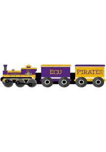 East Carolina Pirates Train Cutout Sign